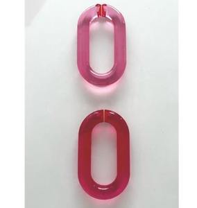 Arte Decorativo de Pared con Eslabones de Resina, Cadena de Eslabones Acrílicos Modernos, Decoración del Hogar, Eslabones de Cadena Hechos a Mano en Colores Personalizados - Product Image 5