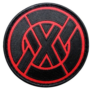 Patch brodé en feutre non tissé écologique et circulaire, motif canard pilote et hélice de fusée, applique thermocollante, badge décoratif - Product Image 3