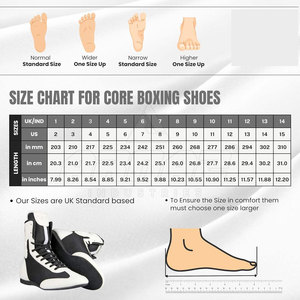 Chaussures de boxe Premium Comfort avec semelle anti-traces et confortables pour l'entraînement en salle - Product Image 6