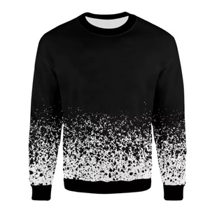 2025 nouveauté haute qualité 230 grammes coton sweat pour hommes impression personnalisée broderie solide à manches longues hiver décontracté - Product Image 1