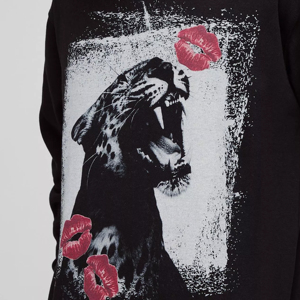 Vêtements avec des motifs artistiques, finition d'impression durable, sweat-shirt à imprimé graphique pour homme, coton molletonné confortable - Product Image 5