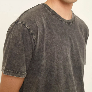 Camiseta de Hombre Más Vendida, Color Sólido, Estilo Casual, Calidad Premium, Lavado Ácido, 100% Algodón, Diseño Tejido Elegante para un Estilo Excepcional - Product Image 3