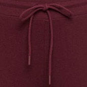 Nouveauté : Pantalons de survêtement évasés pour femmes, de haute qualité, impression personnalisée, respirants, couleur bordeaux. - Product Image 5