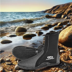 Botas de Neopreno Aropec para Adultos con Suela Antideslizante para Deportes Acuáticos, Buceo, Snorkel, Rafting, 5 mm de Grosor - Product Image 2