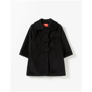 Chaqueta de Lana con Mezcla de Cachemira Estilo Coreano OZKIZ para Niñas de 2 a 6 Años, Color Liso, Moda de Invierno, Venta al Por Mayor - Product Image 1