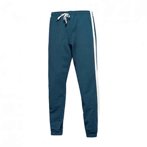 Conjunto Deportivo de Felpa 2 en 1 para Hombre, Manga Larga, Cuello Alto con Cordón, Informal, Otoñal, Transpirable, de Poliéster, con Bolsillos Laterales - Product Image 4