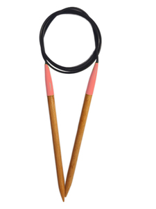 Agujas de tejer de madera con logotipo personalizado 25 cm 5 mm hecho a mano nuevo diseño para bricolaje y regalos precios al por mayor para exportación desde la India - Product Image 5