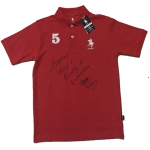 เสื้อโปโลชาย ผ้าฝ้าย 100% ปิเก้ 220 กรัม สีพื้น แขนสั้น ทรงปกติ ผ้าถัก สวมใส่สบาย ผู้ผลิตจากบังกลาเทศ - Product Image 5