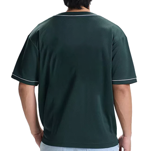 Nueva Camiseta de Béisbol Ligera y Duradera, Transpirable, de Manga Corta, con Botones Delanteros, Talla Grande, Precio Económico, Ropa Deportiva - Product Image 5