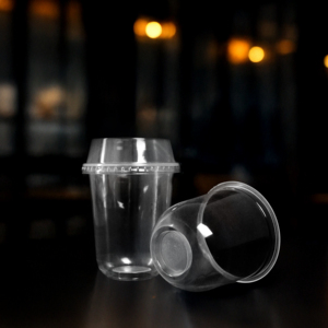 Venta al por mayor de fábrica en Vietnam: Vasos desechables de PP/PET de pared simple transparentes de 12/16/20/24 oz con tapas de 95 mm para bebidas frías y calientes - Product Image 3