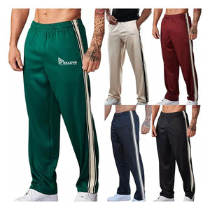 Pantalon de jogging ample décontracté en coton 100% de haute qualité, doux et respirant, fabriqué au Pakistan, style streetwear, meilleur prix - Product Image 1