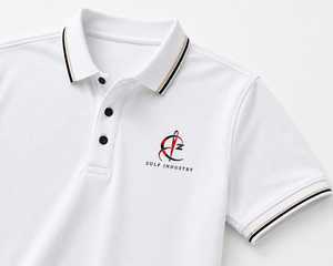 Polo en coton blanc pour homme, manches courtes, logo brodé, décontracté, respirant, design avant, polo blanc de qualité supérieure - Product Image 5