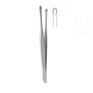 Pince à agrafes manuelle russe en acier inoxydable allemand à dents rondes pour la peau, vente en gros - Product Image 2