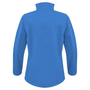 Chaqueta de Forro Polar Azul para Hombre, Corte Regular, Cuello Alto, Cierre de Cremallera, Absorbe la Humedad, Ropa de Exterior para Otoño, Alta Calidad - Product Image 1