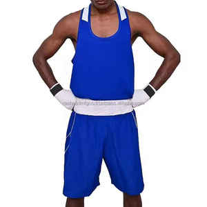 Vente en gros 2025 – Tenues de boxe personnalisées pour hommes : ensembles et shorts confortables, excellent matériau, service OEM disponible - Product Image 1