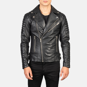 Meilleure Vente 2026 : Vestes en Cuir Slim Fit pour Hommes, Entièrement Personnalisables, Imperméables et Respirantes, avec Doublure en Peau de Mouton - Product Image 6
