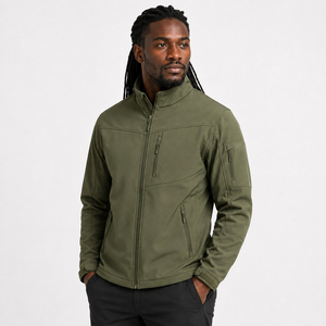Vêtements de performance imperméables haut de gamme pour hommes, vestes softshell fiables, offres pour les voyages, la randonnée, le travail, vestes softshell pour hommes. - Product Image 6