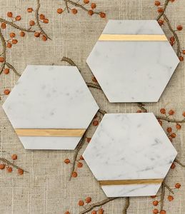 2026 Year Wholesale Marble Coaster <b>Round</b> Coaster marble coaster marble coasters marble coaster set By Handmade Collection - Product Image 5