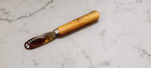 Stainless Steel Butter <b>Knife</b> <b>Set</b> 1pc Wood Handle 0.5mm Thickness DIY Crafting Utility <b>Knives</b> <b>SHARP</b> POINT TRADES 3-Year Warranty - Product Image 6