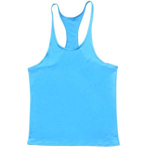 Débardeur de sport décontracté pour homme, léger et respirant, pour l'entraînement, la gym et le fitness, uni, tricoté, style urbain - Product Image 2