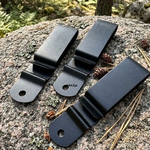 Clip <span class=keywords><strong>de</strong></span> ceinture KYDEX pour outil, clip <span class=keywords><strong>de</strong></span> ceinture arrière en métal à ressort pour étui K, accessoires <span class=keywords><strong>de</strong></span> fourreau, clip <span class=keywords><strong>de</strong></span> transport arrière pour étui K avec vis - Product Image 1