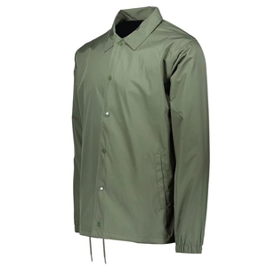 Unisex Relaxed Fit <b>Coach</b> Jacket Lightweight Windproof Polyester/Cotton Casual Streetwear Outerwear <b>Coach</b> Jacket For Online Sale - Product Image 5