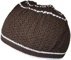 Juego de 2 Gorros Musulmanes Kufi para Hombre, Gorro Islámico Taqiyah Takke, Regalo para Eid y Ramadán - Product Image 4