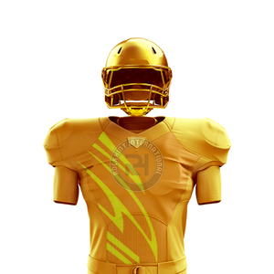 ชุดยูนิฟอร์มอเมริกันฟุตบอลสำหรับวันแข่งขัน ผลิตจากโพลีเอสเตอร์ ระบายอากาศได้ดี ทนทาน และสวมใส่สบายสำหรับนักกีฬา - Product Image 5