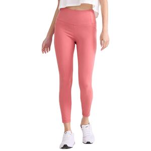 Leggings de yoga grande taille pour femmes de couleur rose orienté vers l'exportation Leggings de couleur unie pour les femmes de BD - Product Image 5