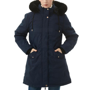 Chaqueta Parka Elegante para Mujer, Chaqueta Parka Ajustada para Mujer, Chaqueta Parka con Acolchado Cálido para Mujer, Atuendo para Clima Frío - Product Image 2
