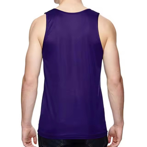 Débardeurs de sport personnalisés de qualité supérieure 2026 – T-shirts sans manches 100 % coton respirants pour hommes – Fabricant de gilets streetwear - Product Image 2
