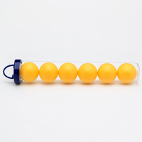 Balles de Tennis de Table, balles de Ping-Pong, bon marché, personnalisées, vert, rose, bleu, jaune, 1 pièce