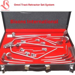 BISONS - Juego de Retractores Manuales de Acero Inoxidable Omni-Tract, Sistema de Retractores Quirúrgicos para Cirugía General - Product Image 2