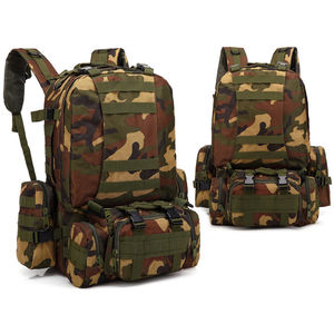 Sac à dos tactique de gros nouveau style pour sports de plein air, imperméable, avec doublure à motif lettres, pour randonnée et camping, en velours côtelé, grande capacité - Product Image 1