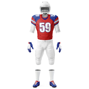 Uniforme de Fútbol Americano de Último Diseño, Nuevo Estilo Juvenil, Precio al por Mayor - Product Image 2