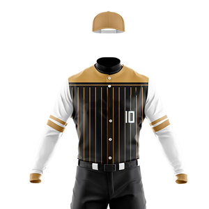 Dernier design, nouveau style, qualité supérieure, vêtements de sport imprimés, écologiques, respirants, uniforme de baseball, design de logo personnalisé, 100% - Product Image 5