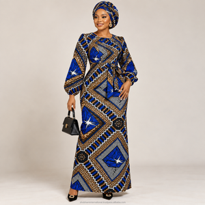 Modern Ankara Wax Print Fabric African Textile Material for Women <b>Dresses</b> Apparel Sewing and Garment - Product Image 2