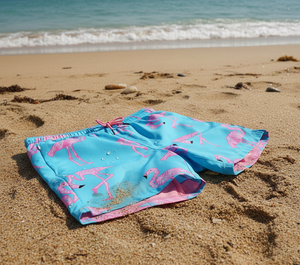 Shorts de Playa Personalizados para Hombre, Sublimados, 2 en 1, Shorts de Natación con Leggings de Compresión, Forro Interior, Secado Rápido, 100% Poliéster Satinado - Product Image 6