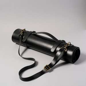 High Quality <b>Leather</b> Chef Knife Bag Large Capacity <b>Tool</b> Bag Multi Chef <b>Tool</b> Storing Pouch <b>Leather</b> <b>Roll</b> up <b>Tool</b> Pouch LKR-0256 - Product Image 4