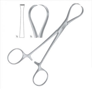 Pinces chirurgicales hémostatiques manuelles de haute qualité pour la prévention des lésions tendineuses, en acier inoxydable, taille personnalisée, vente en gros OEM - Product Image 1