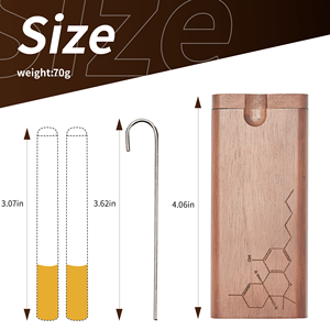 Scatola Decorativa Rustica in Legno per Conservare Oggetti e Carte - Product Image 2