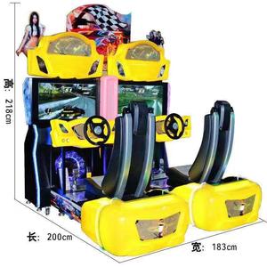 Máquina de Videojuegos Arcade de Carreras de Autos OutRunner Deluxe 2 PL, Comercial, Operada con Monedas, Pantallas Dobles de 32 Pulgadas, Simulador de Conducción - Product Image 3