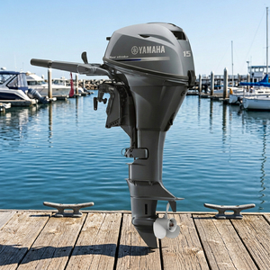Moteur hors-bord 4 temps 10 CV Yamaha, moteur essence marin 10 CV pour bateau de pêche gonflable - Product Image 6