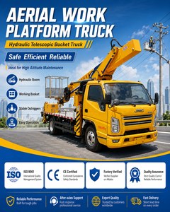 รถบรรทุกติดตั้งแท่นยกไฮดรอลิก JMC แบบแขนยืดได้ สำหรับงานบำรุงรักษาที่สูง - Product Image 1
