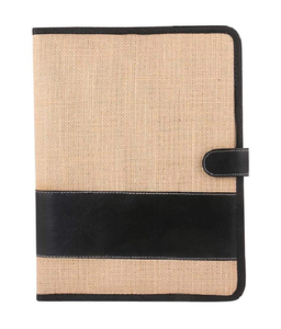 Premium Quality Jute <b>File</b> Carry Bag with Reinforced Handle for Professional Office Use - Product Image 4