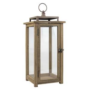 Lanterne porte-bougie en bois faite à la main avec panneaux en verre, impression personnalisée pour la décoration du salon, pour Noël, les mariages et autres occasions - Product Image 3