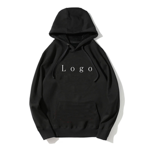 Sweat-shirt à capuche personnalisé de haute qualité en tissu éponge épais avec patch brodé, coupe oversize vintage pour homme, logo personnalisé - Product Image 1