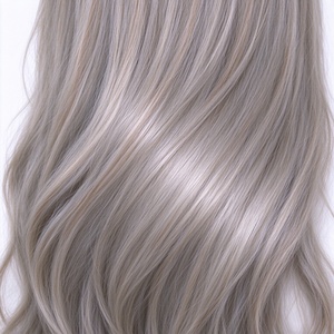 Perruque Lace Front en fibre haute température résistante à la chaleur, ondulations lâches et ondulations naturelles pour femmes - Product Image 4