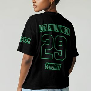 Camiseta Personalizada Negra de la Hermandad Iota Phi Lambda, Camiseta de la Hermandad Iota Phi Lambda Desde 1929 - Product Image 2