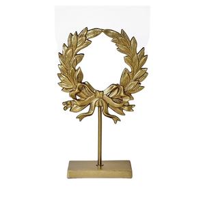 Designer Metal Decorative Modern <b>Home</b> Living Room Fireplace Mantel Shelf Table and Entryway <b>Decor</b> Stand by Ambience Lifestyle - Product Image 1